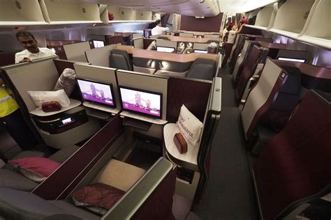 business class qatar 777